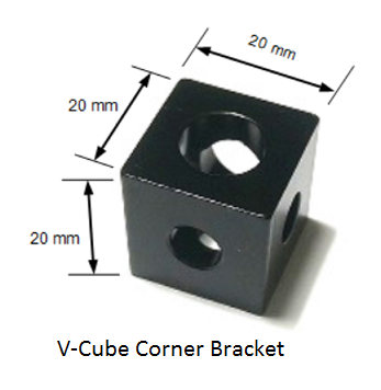 V-Cube Corner Bracket-Drawings